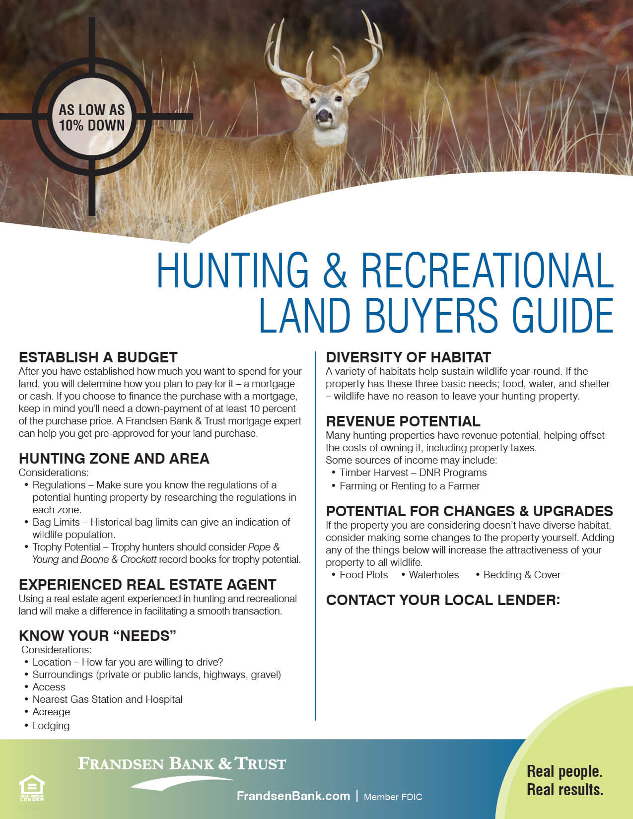 Hunting & Recreational Land Buyers Guide