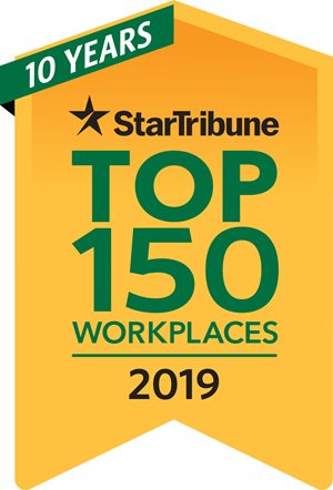 StarTribune Top 150 Workplaces 2019