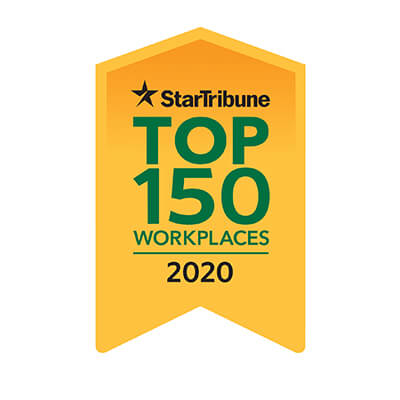 StarTribune Top 150 Workplaces 2020