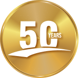 50 years of service
